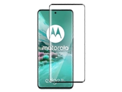 Protector de pantalla curvo 3D compatible con Motorola Edge 40 Neo 5g, con adhesivo lateral, sensible al tacto, vidrio templado.
