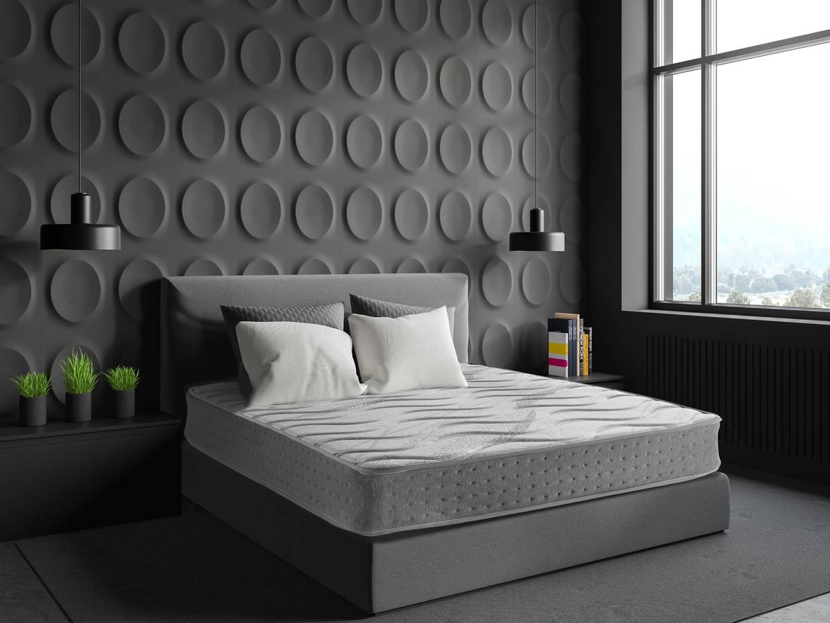 Viscogelgrafeno Plus De muelles ensacados 80x180confort y refuerzo lumbar 24 cm certificado sanitized® oekotex® bezen mattress and health 80x180cm