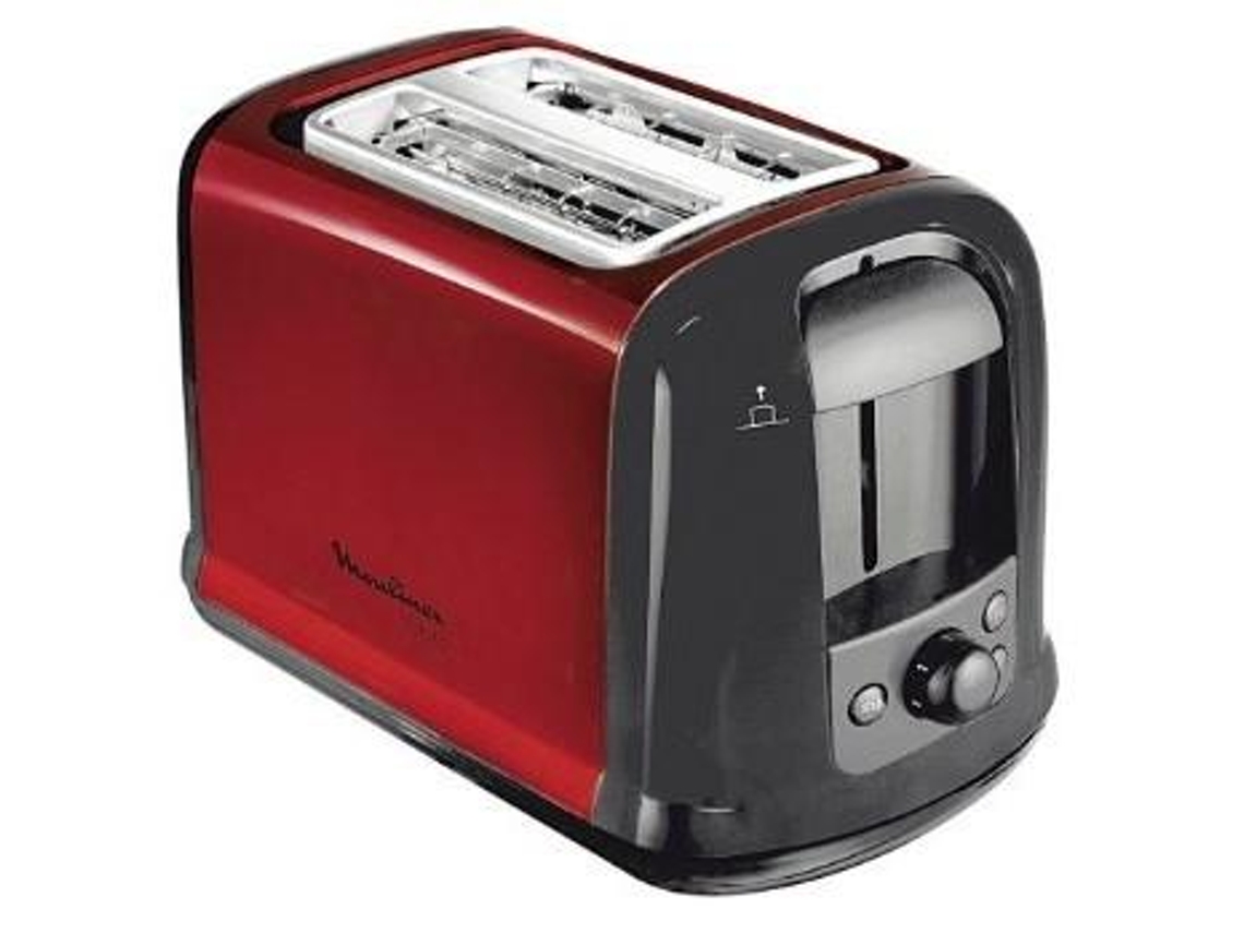 Moulinex Subitor 2 Rebanadas 850 W Negro Rojo