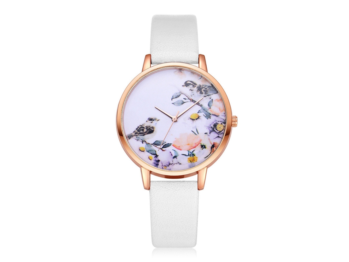 Reloj De Pulsera Zhoulianfa Elegante De Cuarzo Verde Con Correa Playera Con Estampado Vaquero.
