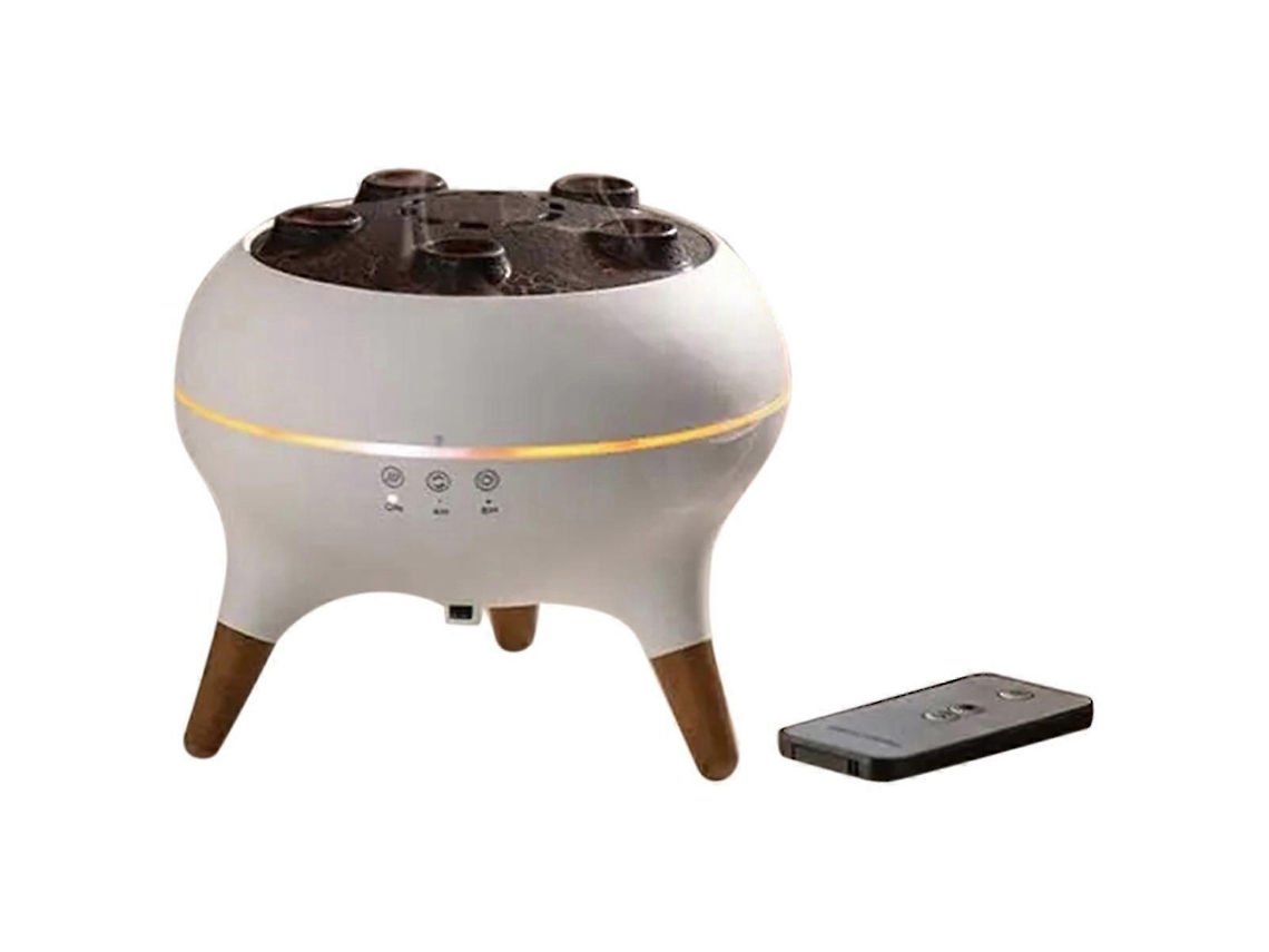 Humidificador dinámico Jellyfish de 250 ml con difusor Essential, control remoto y 7 difusores. Ideal para el dormitorio. Nostalgia88