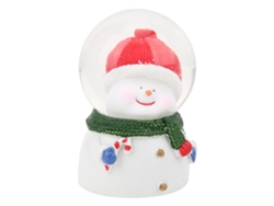 Bola de cristal LED con forma de muñeco de nieve para Navidad - Worten