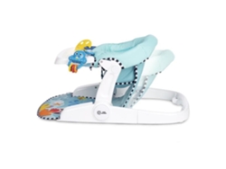 Asiento de aprendizaje para bebés Opus y Neptune de Baby Einstein: soporte para bebés, 2 posiciones de asiento, mesa de actividades Ocean de Baby Einstein