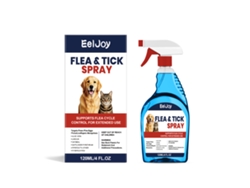 Spray antipulgas y garrapatas para mascotas
