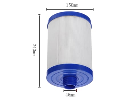 Filtro de piscina para niños para Leatco Pww50,Unicel 6Ch-940,Filbur Fc-0359,Waterways 817-0050 filtro de bañera de hidromasaje 243X150Mm