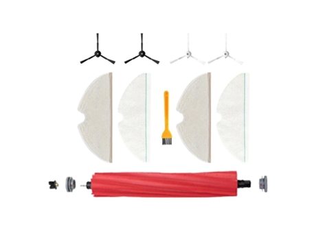 Kit de 9 peças para roborock t8/q7 max/max+ escova lateral principal pano de esfregão
