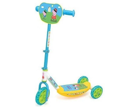 Patinete SMOBY 3 R Peppa Pig (Edad Mínima: 3 Años)