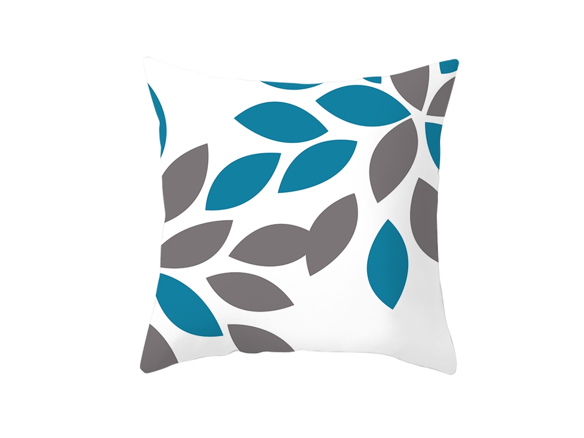 Serie Abstracción Geométrica Funda Decorativa de Almohada