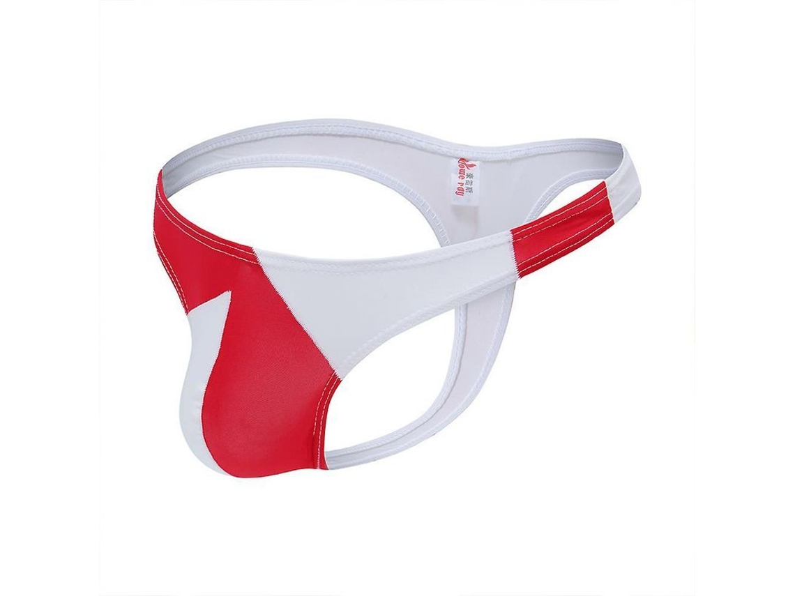 2026-tanga Para Hombre G-strings De Color Block Calzoncillos De Poliéster Nuevo