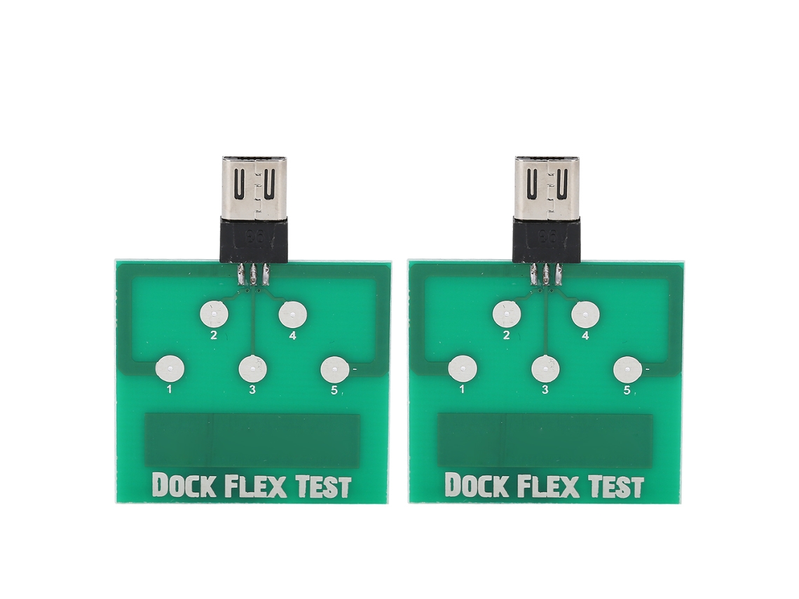 2 Placas De Prueba Portátiles Profesionales Para Reparación De Teléfonos Móviles Android - Verde