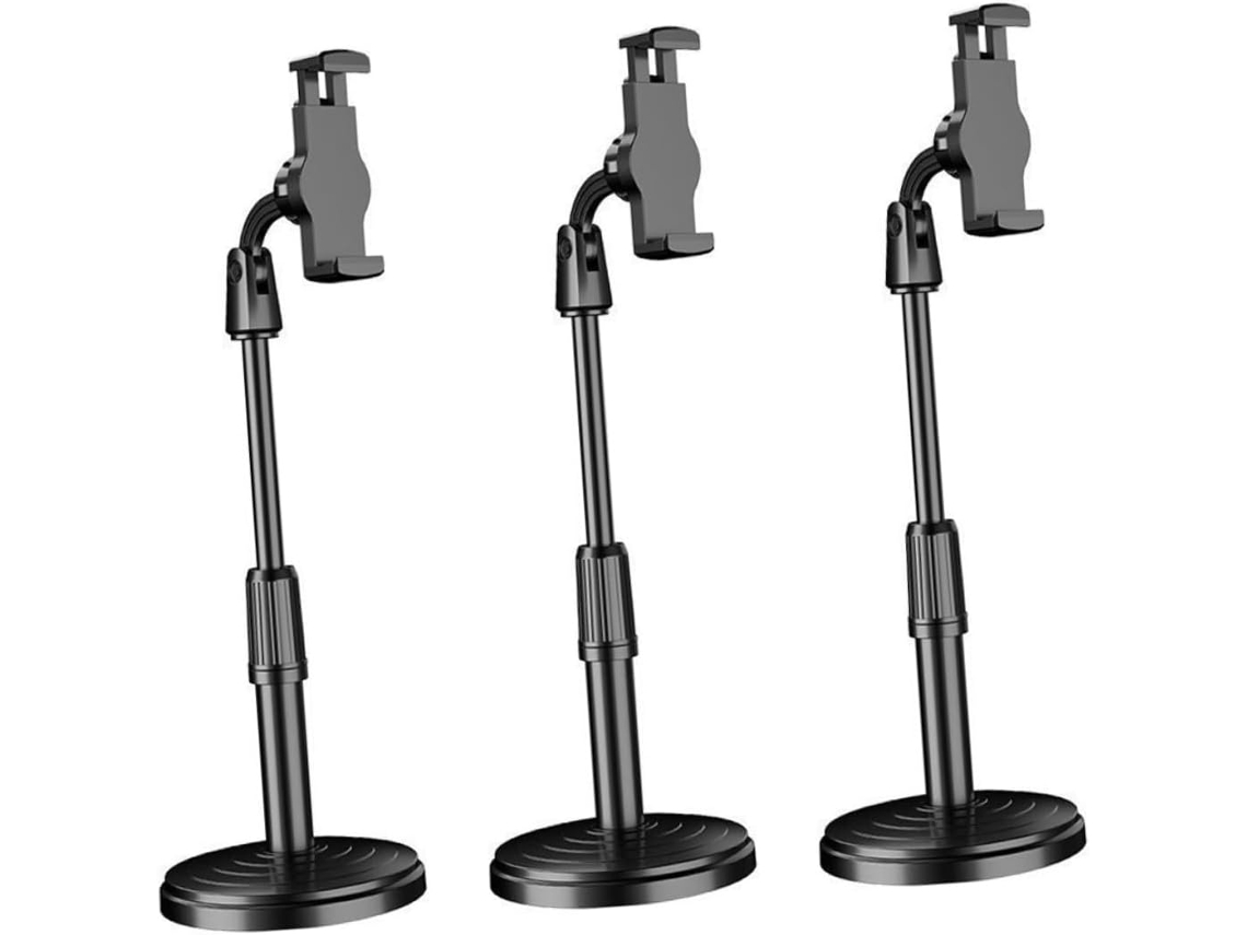 Juego De 3 Soportes Ajustables Multiángulo Para Teléfono Móvil, Ideales Para El Hogar, La Oficina Y Los Viajes.