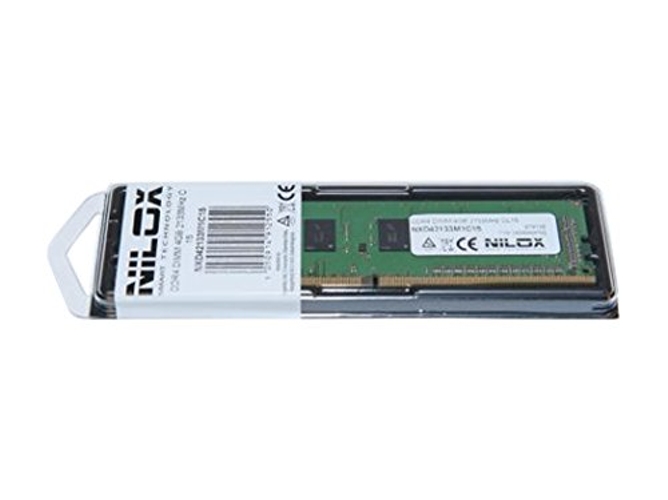 Memoria RAM DDR4 NILOX NXD42133M1C15 (1 x 4 GB - 2133 MHz - CL 15)