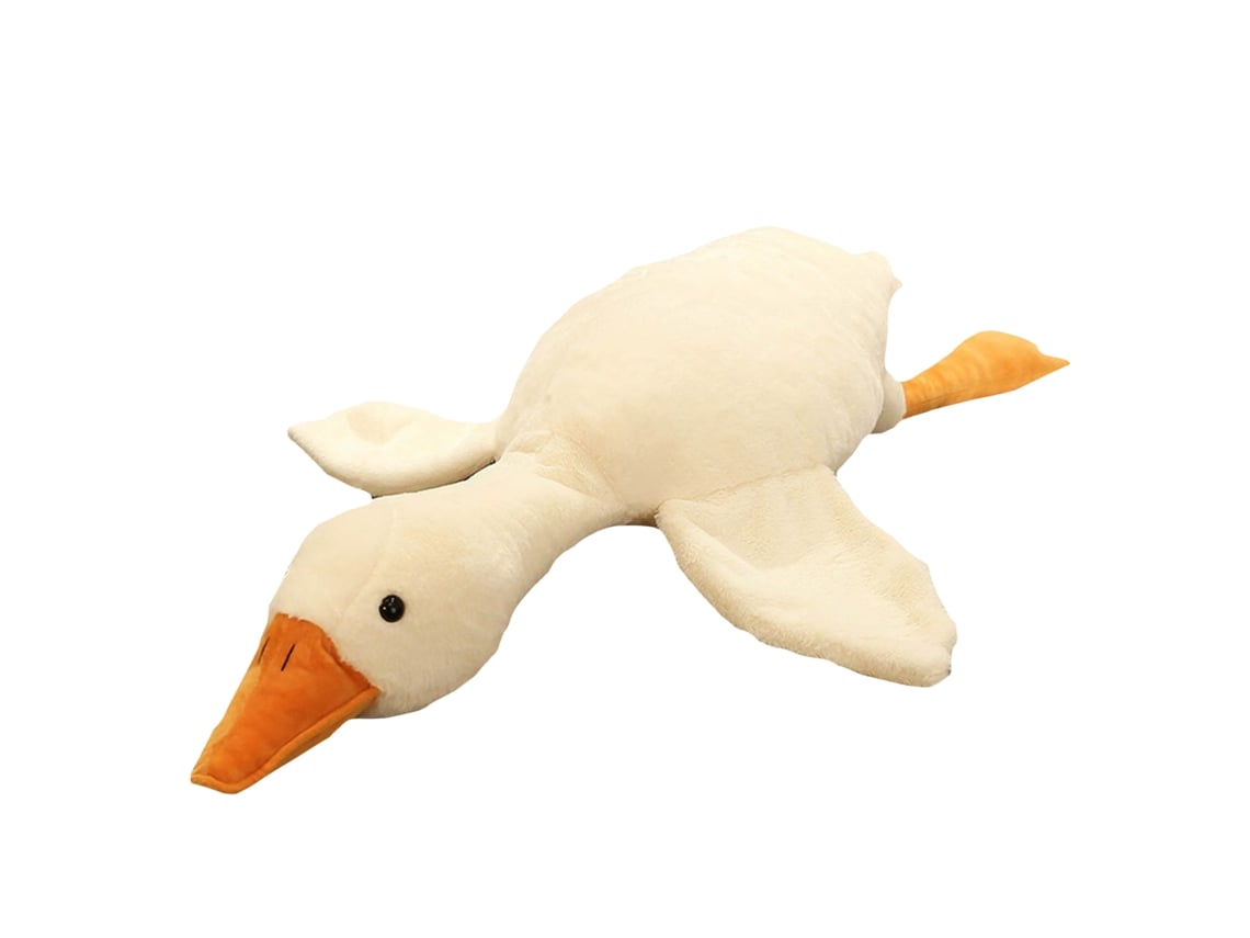 Ats-peluche De Oca Suave Almohada Abrazo Juguete De Peluche Animal Para Niños Adultos Blanco 50cm