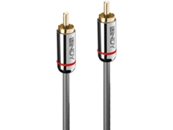 Cable de Audio LINDY (RCA - 50 cm - Negro)