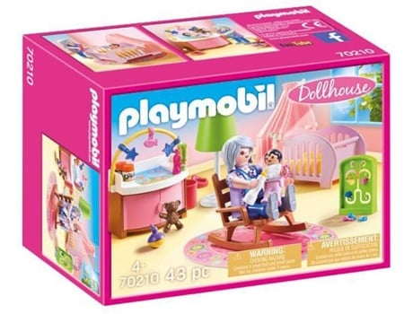 Playmobil PLAYMOBIL Dollhouse Habitacion Del Bebe (Edad Mínima Recomendada: 4años)