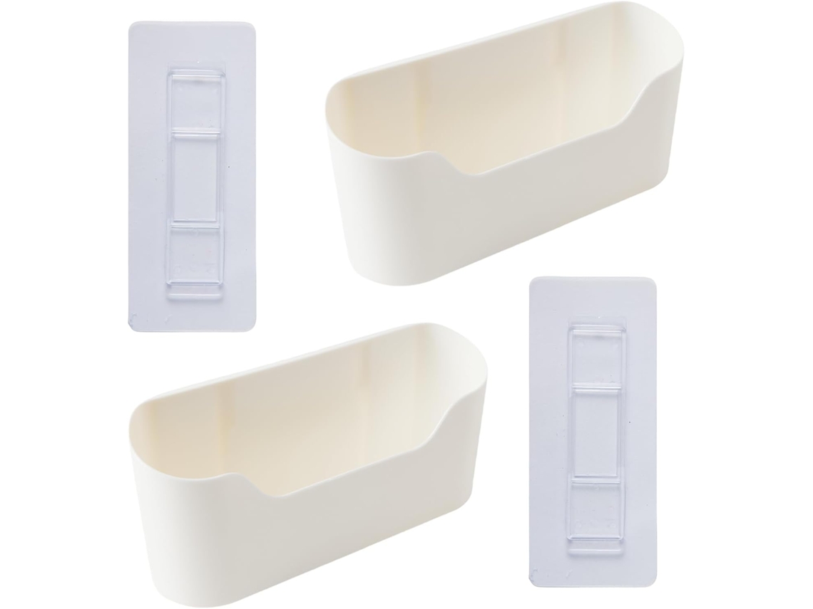 Cestas De Almacenamiento De Pared - Caja De Almacenamiento De Pared - Para Puertas De Cocina/baño