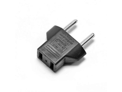 Adaptador de enchufe eléctrico EE. UU./UE, convertidor de enchufe europeo, adaptador de enchufe EE. UU. a europeo, cargador eléctrico. Hengjian