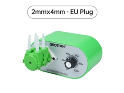 Bomba Peristáltica Ajustable De 7-57 Ml/min Con Tubo De Silicona De Grado Alimenticio De 2 Mm X 4 Mm Para Uso En Acuarios/laboratorios, 100-240 V