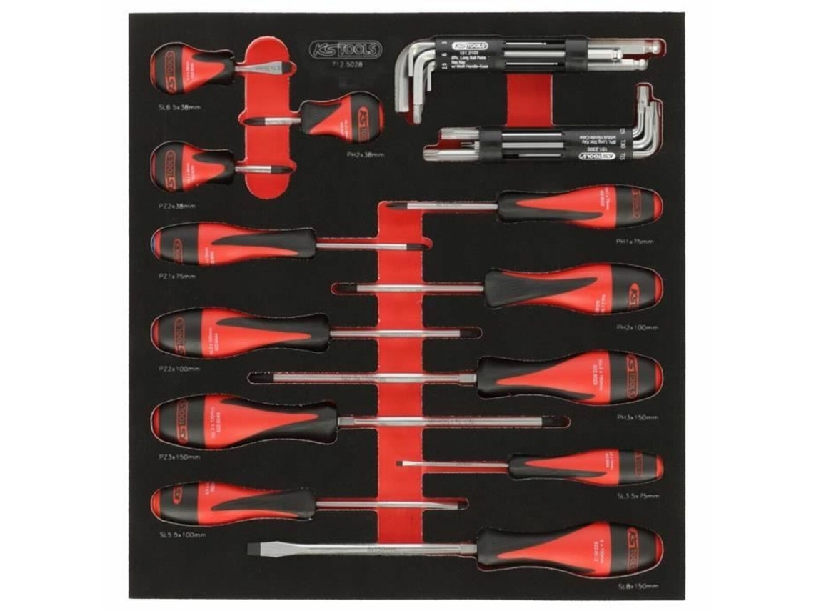 Kit de herramientas de 28 piezas de Ks Tools