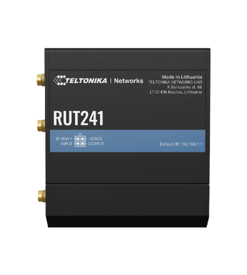 Enrutador industrial Rut241 4G TELTONIKA NETWORKS
