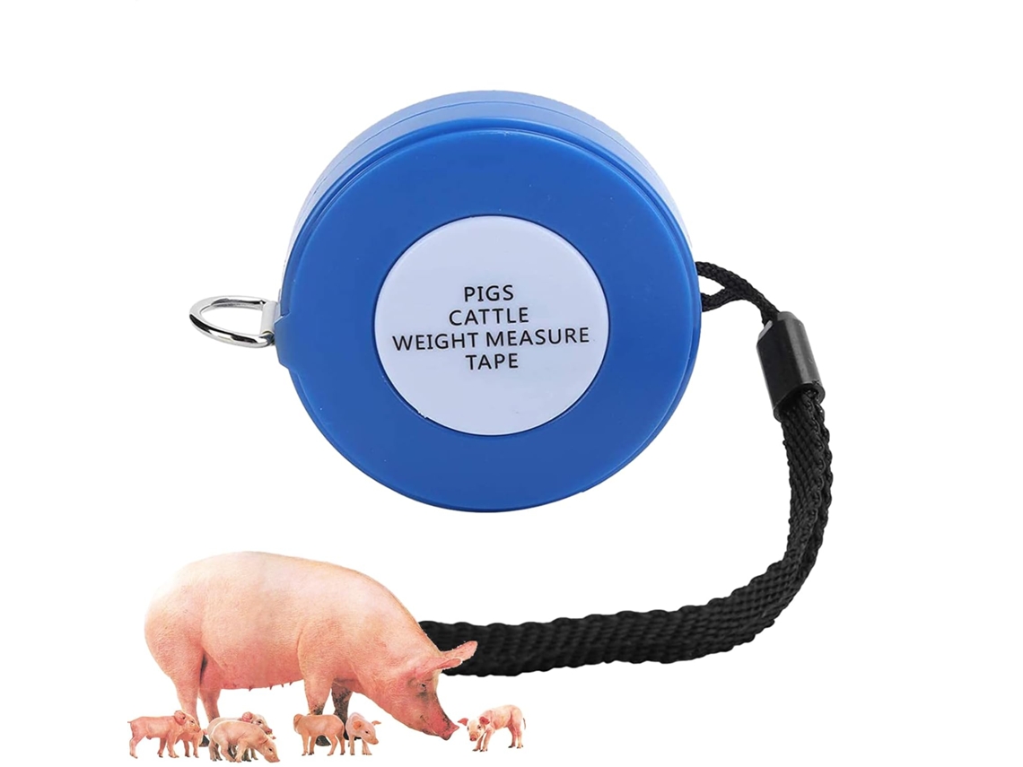 Cinta Métrica Para Animales, Cinta Métrica Con Peso Para Medir El Tamaño Del Pecho.