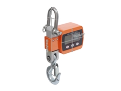 Báscula de grúa electrónica portátil, capacidad de 500 kg, pantalla LCD HD, color naranja OEM