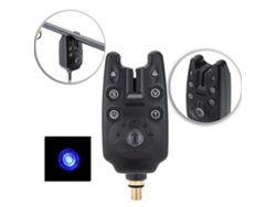 Alarma De Picada Para Caña De Pescar Con Led, Sonido Ajustable, Resistente Al Agua Y Sensibilidad Regulable
