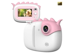 Cámara digital A6 con impresión instantánea. Tejido sensible al tacto y vídeo Full HD.