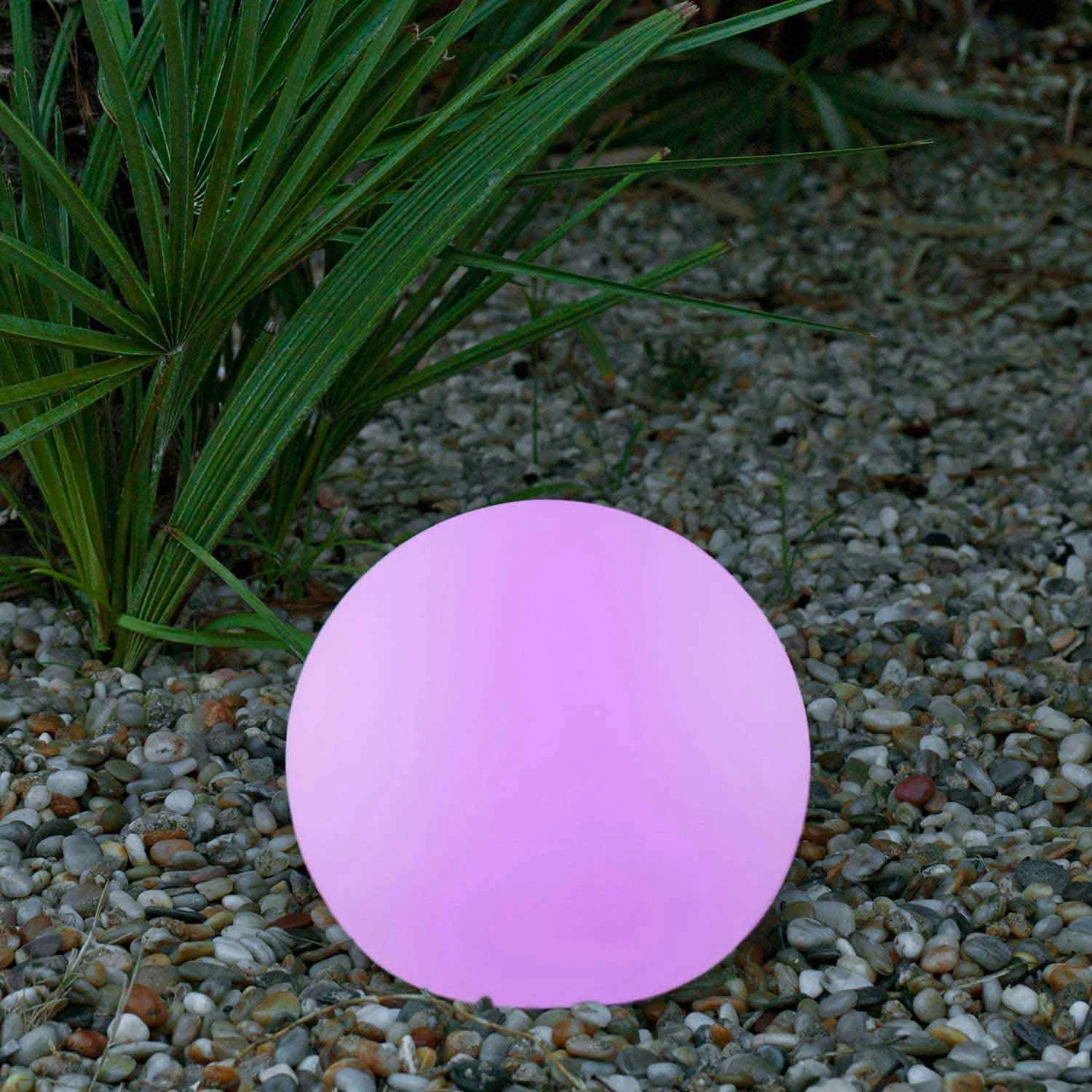 LÚZETE Lámparas Solares Esféricas Exterior Buly 20 + Batería Recargable + RGB Flotante