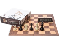 Juego de inicio de ajedrez DGT marrón
