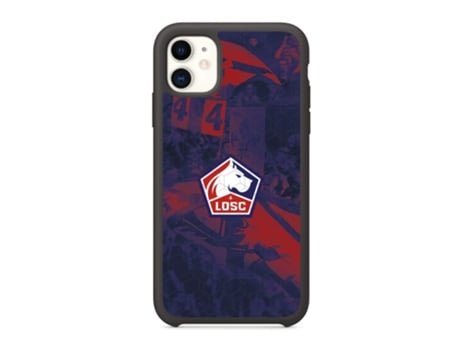 Funda Móvil Oficial Lille Fc para iPhone 11 PHONECASES3D Piel Sintética