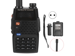 Radio bidireccional UHF VHF de banda dual resistente al agua IP67