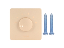 Controlador De Volume Profissional 50w Com 5 Marchas E Botão Anti-deslizante Para Alto-falantes Residenciais Dourado