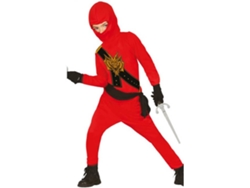 Disfraz de Niño DISFRAZZES Ninja Rojo (Talla: 5 a 6 años)