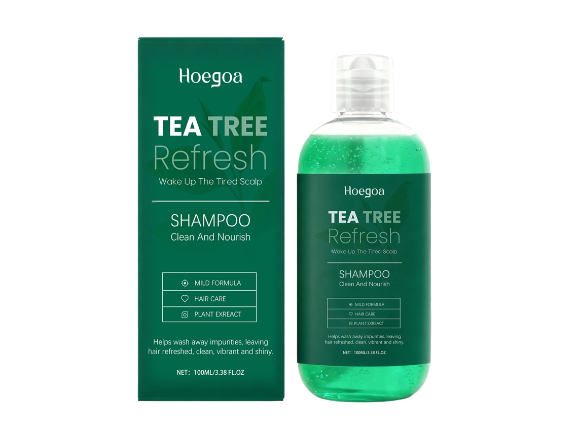 Champú con esencia de árbol de té