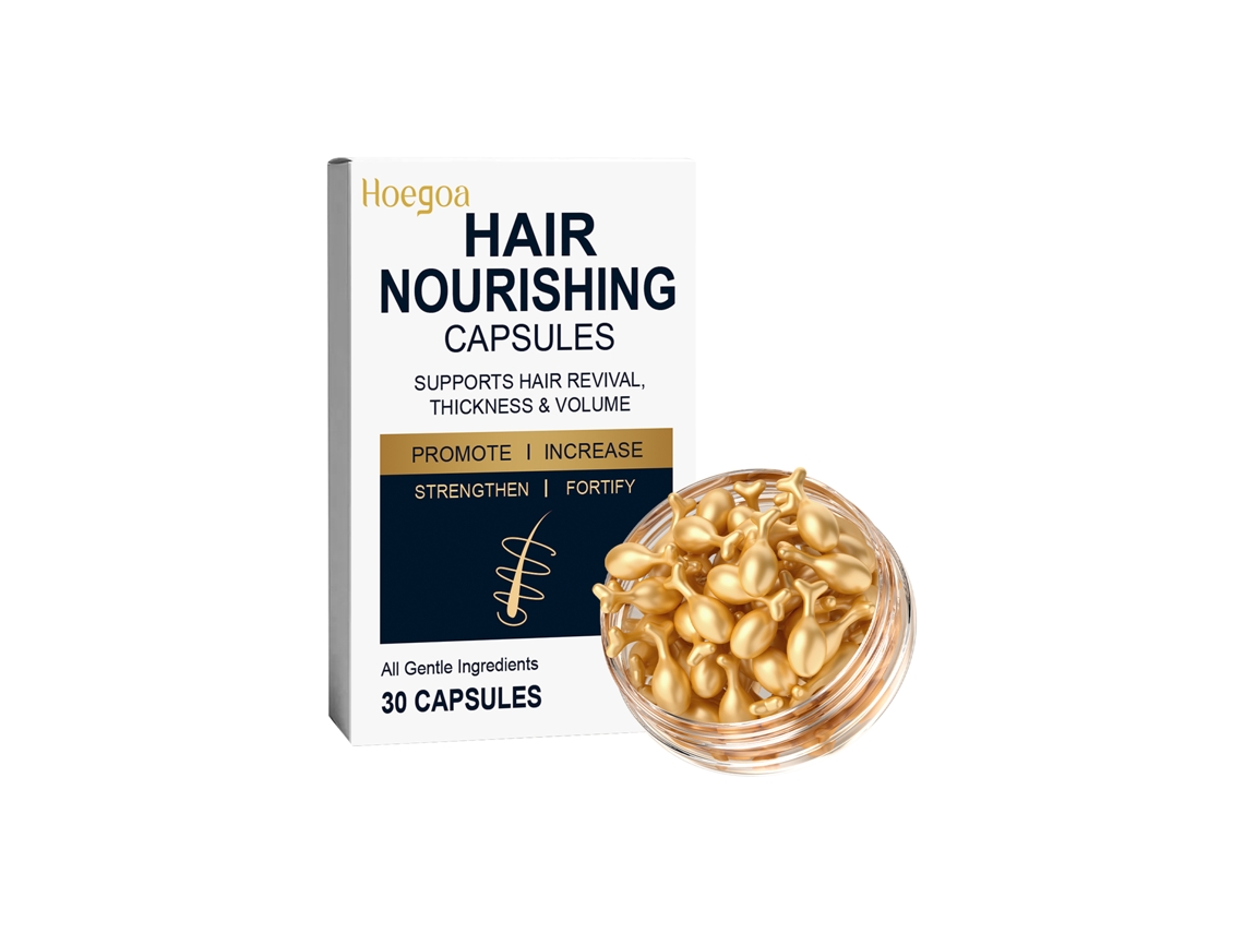 Cápsulas nutritivas para fortalecer y favorecer el crecimiento del cabello.
