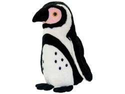 Peluche WILD PLANET Pingüino Del Cabo (14 x 12 x 24 cm - Poliéster)
