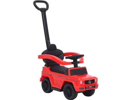 vidaXL Coche de empuje para niños Mercedes Benz G63 rojo