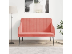 Lovely Home Banco 110X76X80 Cm Terciopelo Rosa