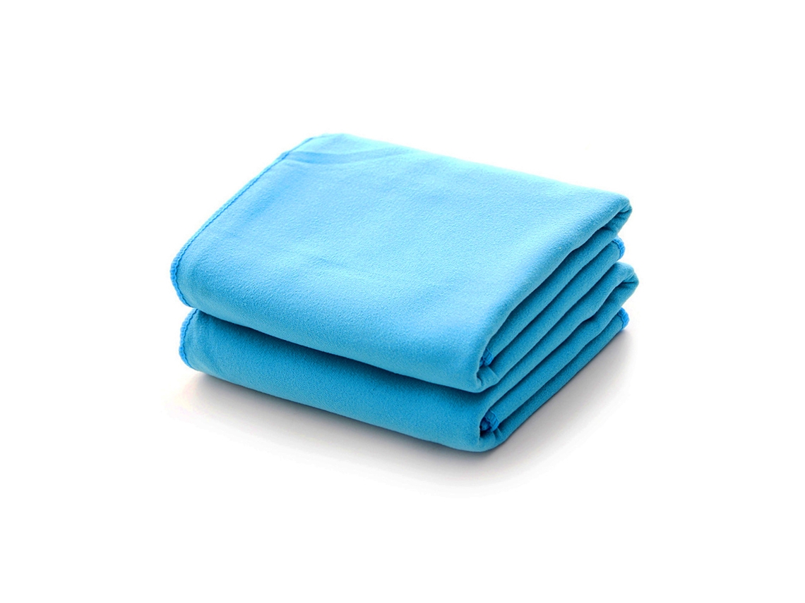 Toalla Grande Superabsorbente Y De Secado Rápido Para Deportes, Camping Y Natación - Azul
