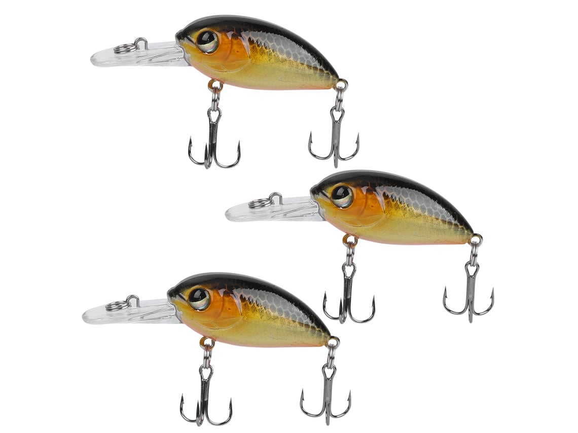 Danu26-3pcs Señuelo De Pesca 3d Ojos Simulación Lifelike 6cm/5g Sumergible Artificial Tackle3