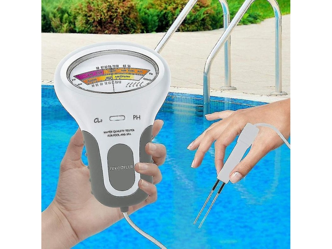 Analizador De Calidad Del Agua, Medidor Digital De Cloro Y Ph Cl2 Para Piscinas Y Spas.