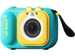 Cámara infantil de 2 MP y 1080p con un bonito diseño de dibujos animados para fomentar el interés de los niños. SFUSHOS