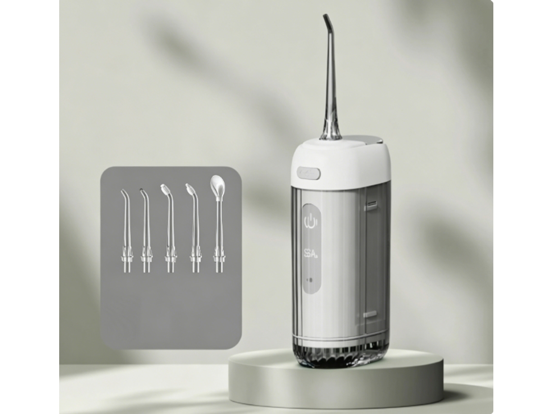 Chorro Dental Portátil Premium Recargable, Accesorios Para Brackets, Lengua Y Cuidado Gingival Diario.