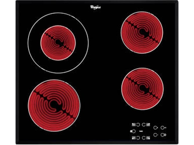Placa de Vitrocerámica WHIRLPOOL AKT 8130 BA (Eléctrica - 58 cm - Negro)