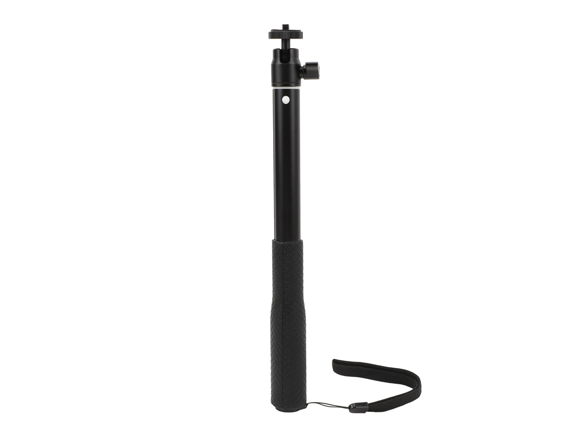 Palo Extensible Para Cámara De Acción 3 Secciones 93cm Con Cabeza Giratoria 360° Y Tornillo 1/4 Pulgada Antideslizante