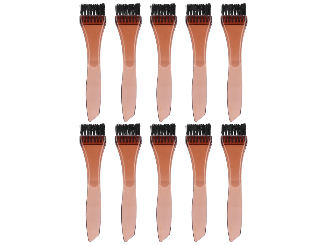 10 Cepillos Cómodos Para Teñir Y Dar Color Al Cabello, Para Uso En Salones De Belleza.