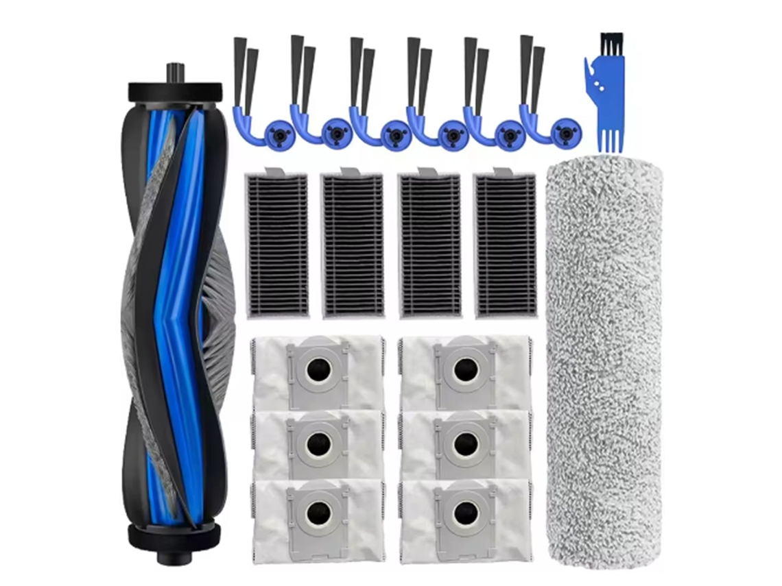 Kit Repuesto Adaptable Para Ecovacs X9/x9pro, Alto Rendimiento, 19 Accesorios Multiuso Para Limpieza Completa De Suelos En Hogares