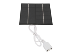 Panel solar mini USB 5V 1.2W portátil ligero de silicio policristalino para teléfono celular Truyuety