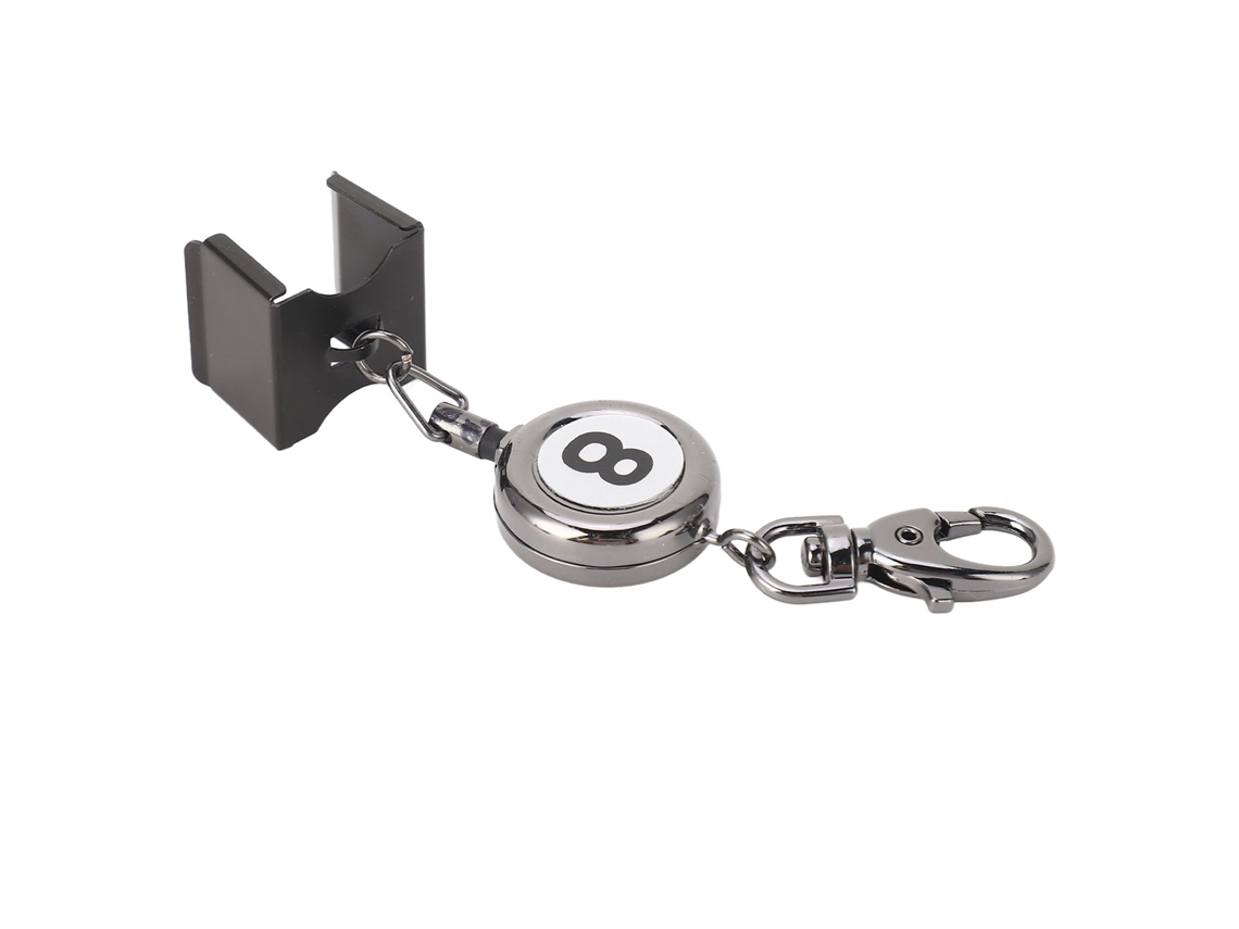 Kklv-portátil Porta Tiza De Billar Negro Automático Telescópico 48cm Estuche Para Tacos De Pool Accesorios De Billar